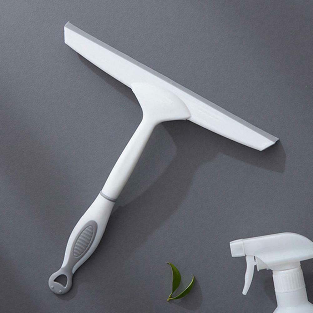 Practical Window Glass Wiper Scraper Cleaner Non-slip Grip Squeegee Tools @