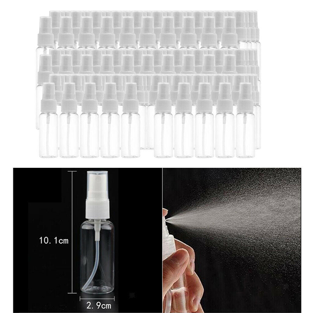 150Pcs 30ml Spray Fine Mist Sprayer Bottle Makeup Bottles Reusable Perfumes 30ml