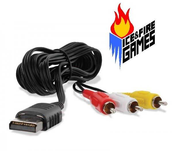 New RCA Composite AV Cable for Sega Dreamcast Systems