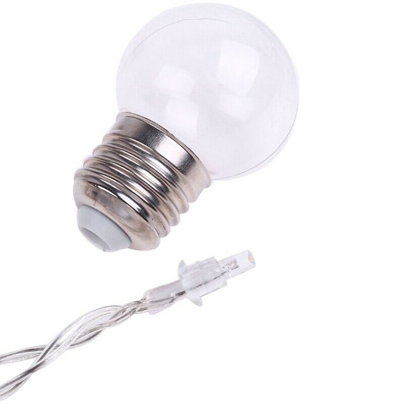 10 LED Fairy Lights 1.5M, Warm White Ball Fairy Lights, Battery, Waterproof K5N7