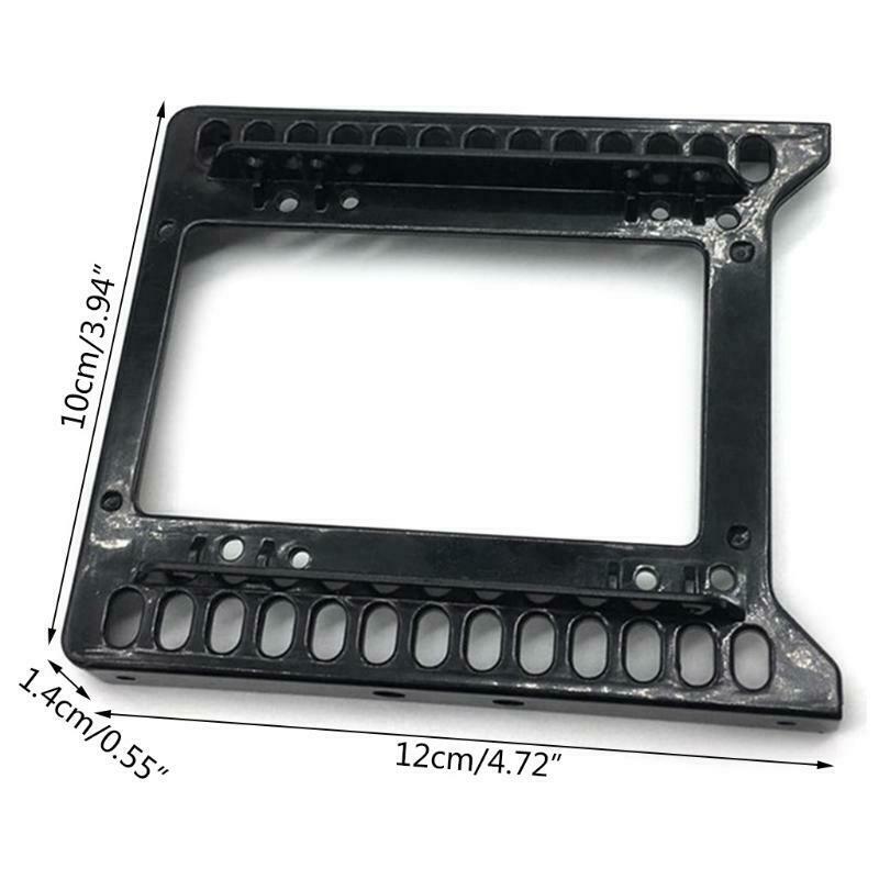 New Hot 2.5" to 3.5" SSD HDD Hard Disk Drive Bays Holder Plastic Mounting