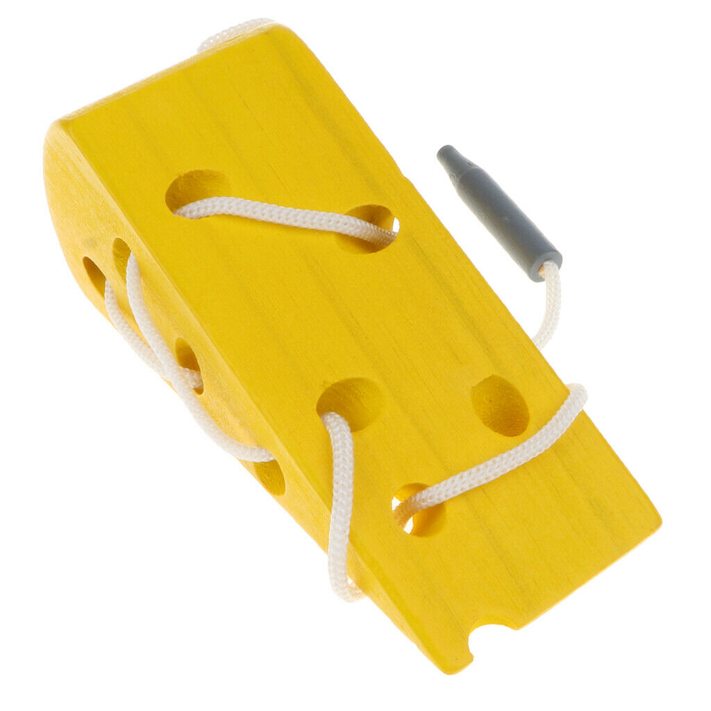 Baby Kids Toys Wood Fillet Cheese