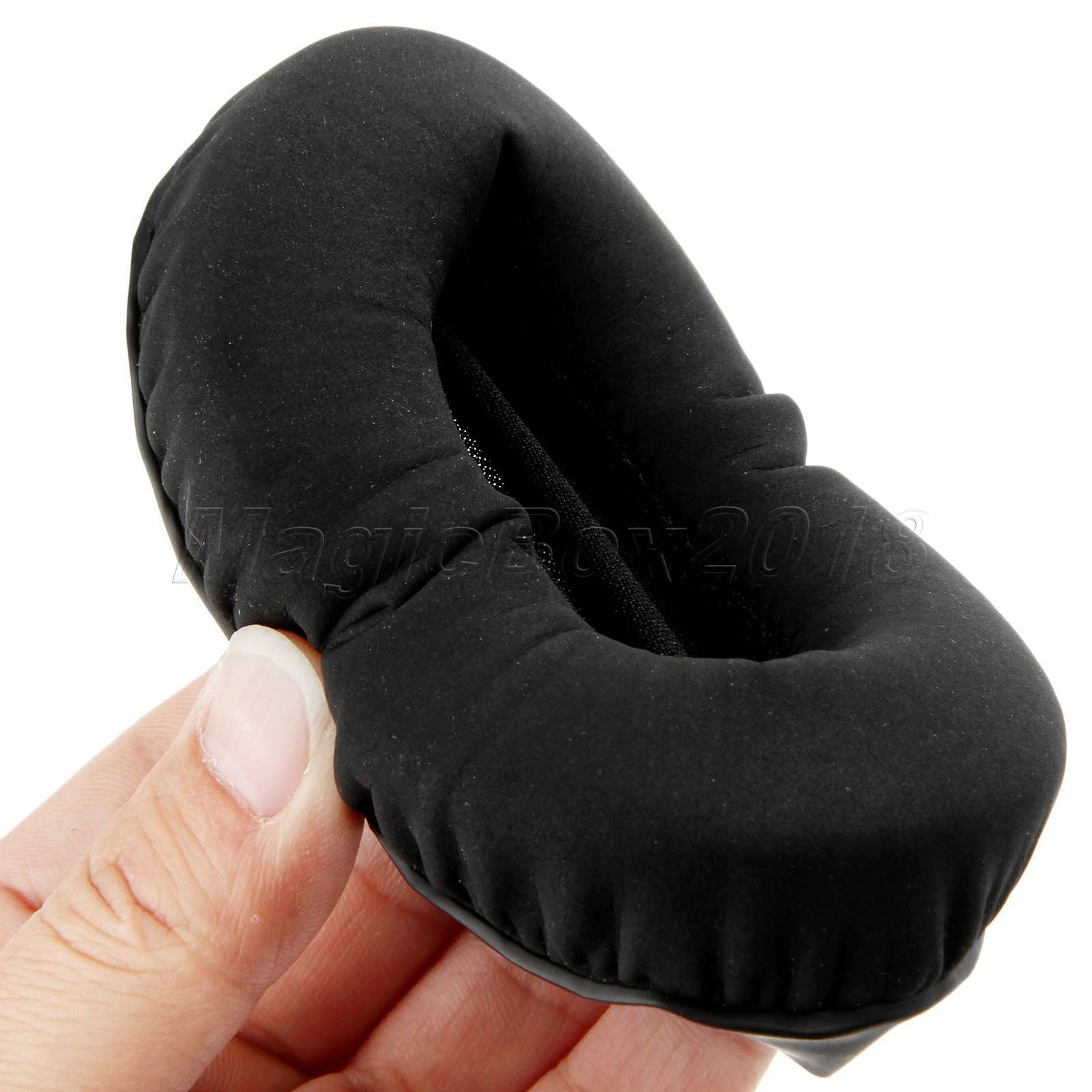 Black Foam Ear Pad Cushion Earpads 9X4.5X2 For Sennheiser Urbanite XL Headphones