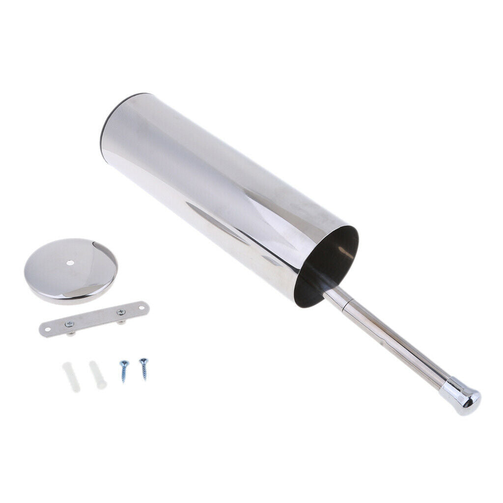 Boat Marine Home Bathroom Stainless Steel Toilet Brush and Holder