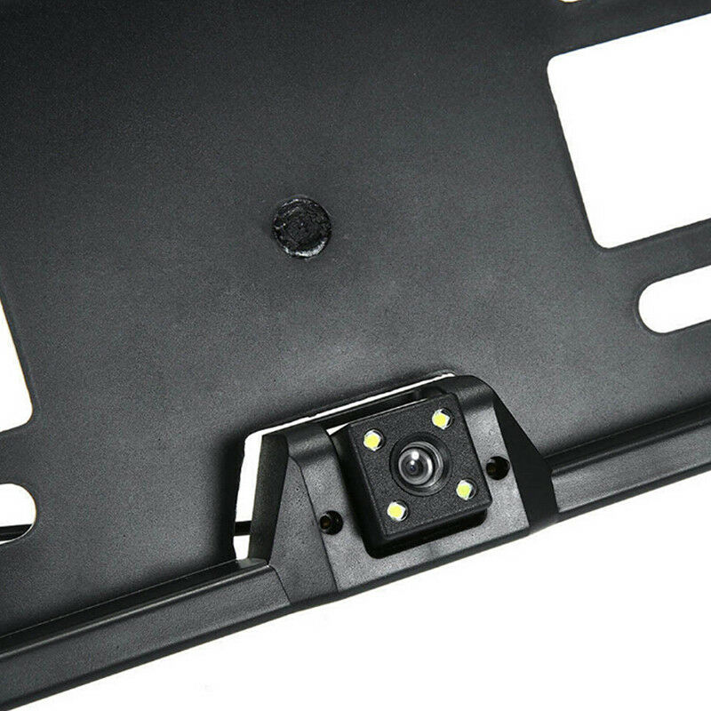 EU Car License Plate Frame Rear View Reverse Backup Park Night Vision CameraBDA