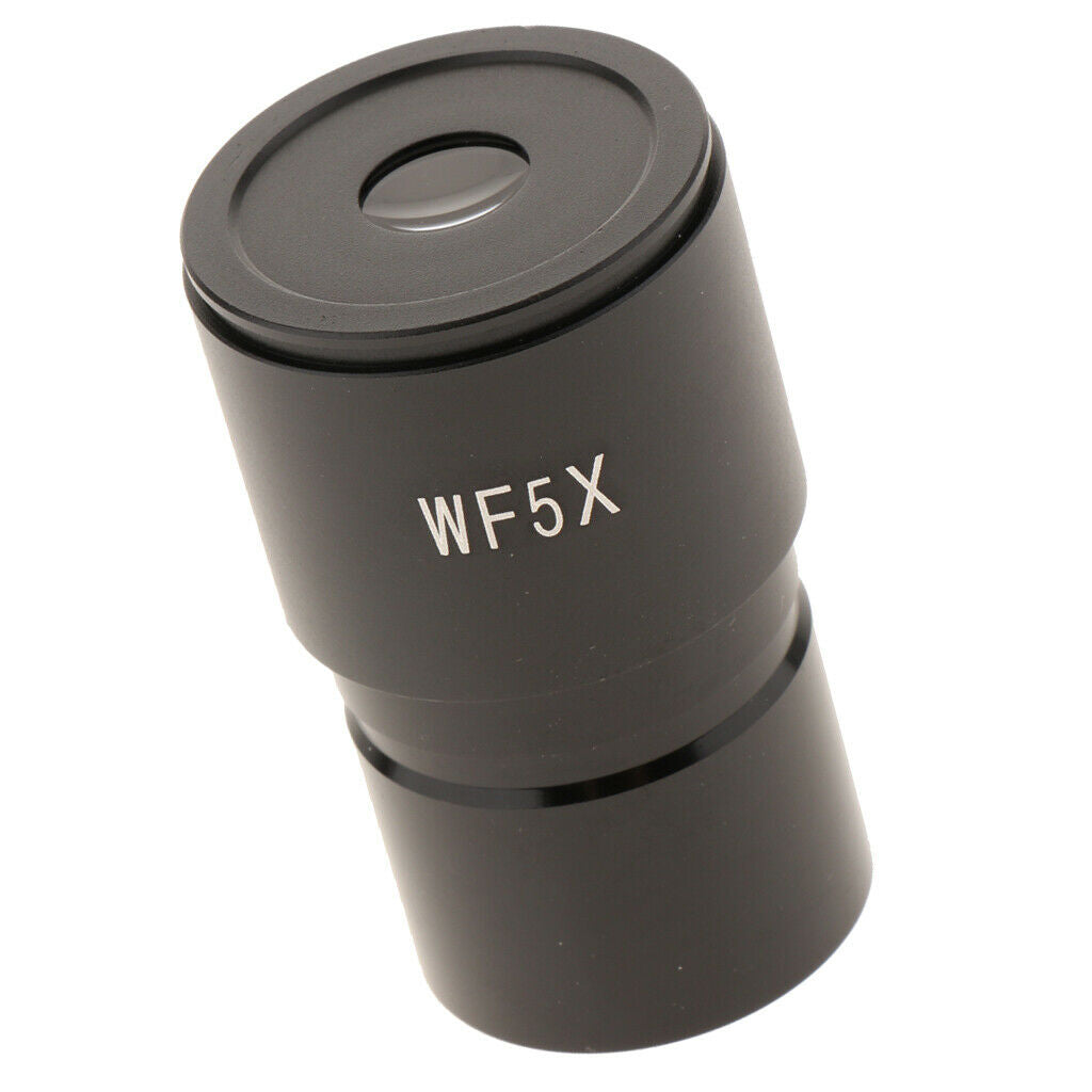 WF5X Biological Microscope Widefield Eyepiece Lens w/ Interface 30mm