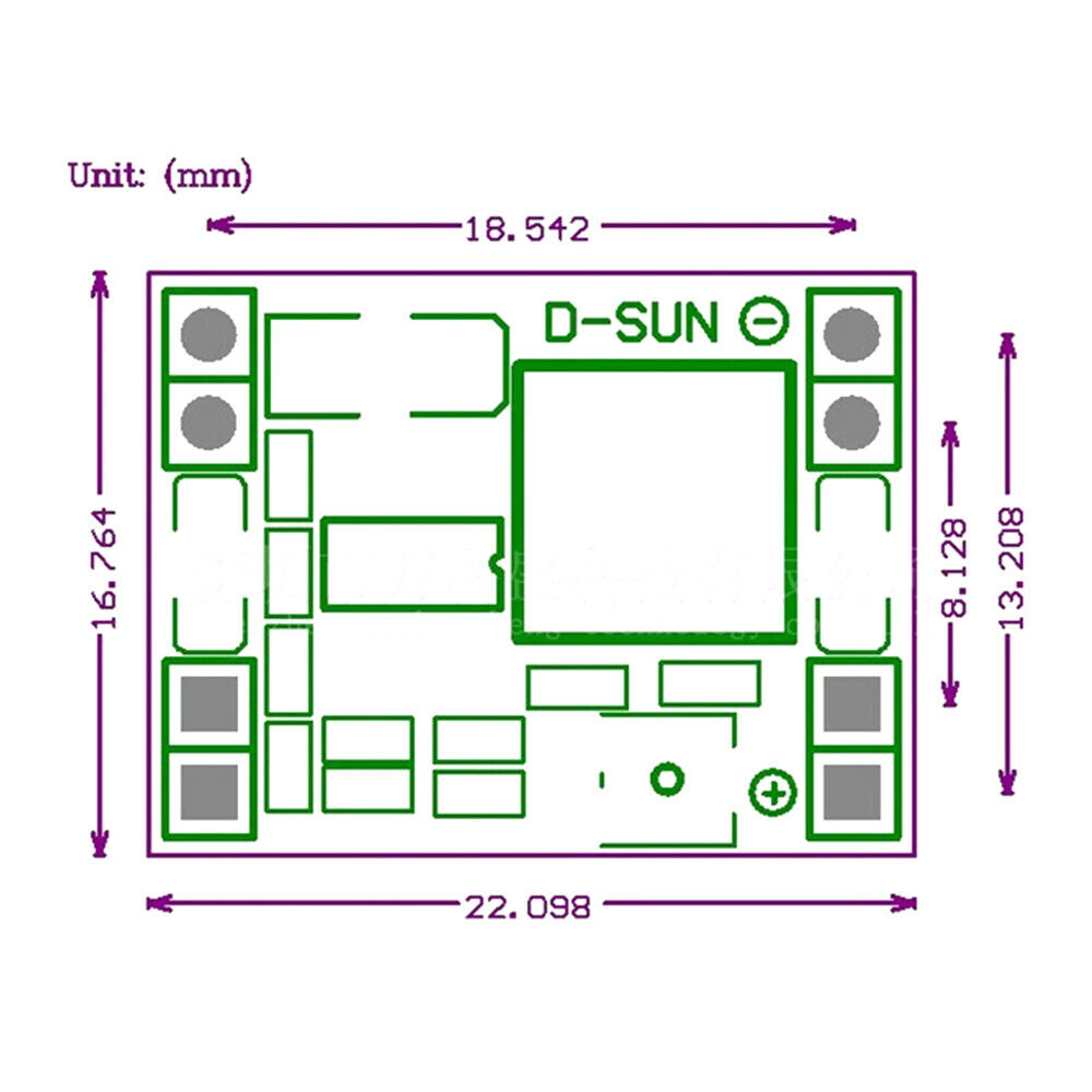 5PCS for Arduino Replace LM2596 DC-DC Step Down Power Supply Module 3A Converter
