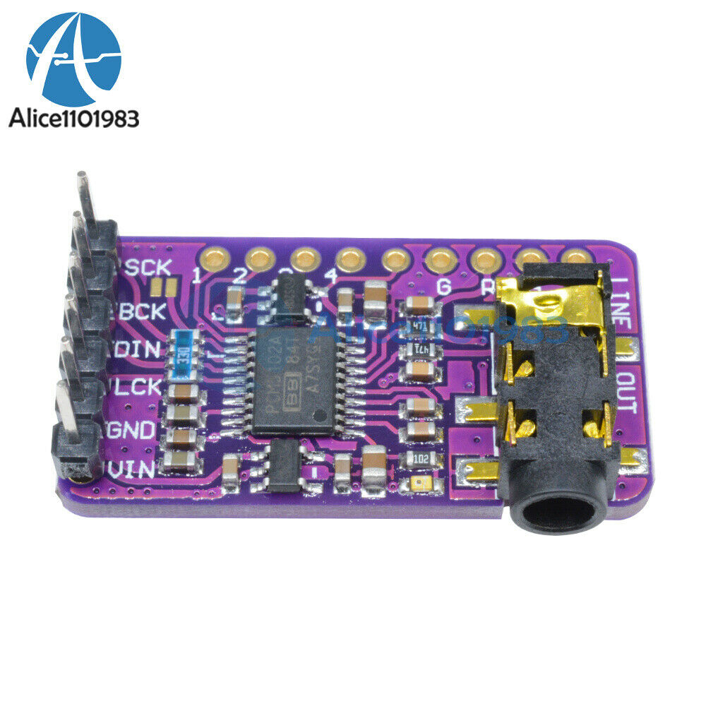 PCM5102 DAC Decoder GY-PCM5102 I2S Player Module Interface I2S for Raspberry Pi