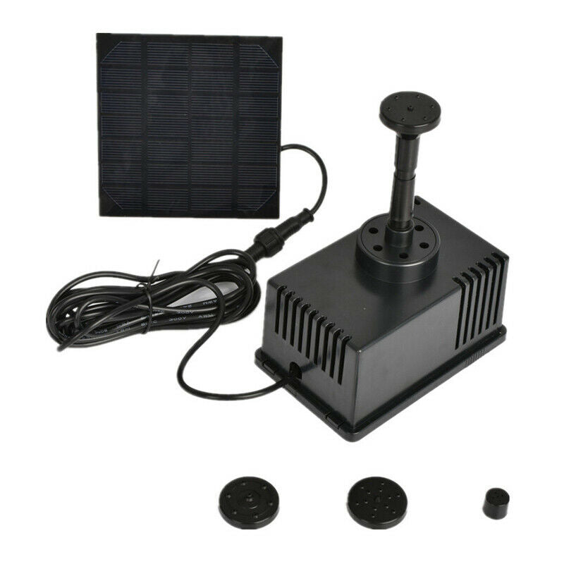 180L/H Solar Power Fountain Submersible Water Pump Garden Pond Pool Bath Outdoor