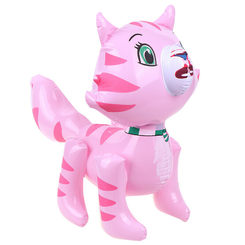 1Pc PVC inflatable animals cute cat inflatable toys party balloon kids .l8