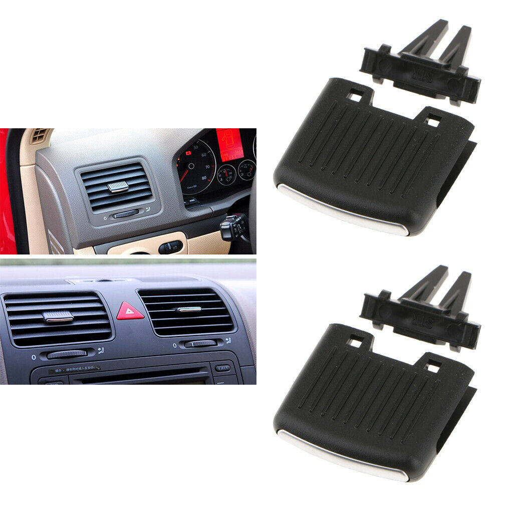 2x Auto Front A/C Air Vent Outlet Tab Clip Repair Kit for VW Sagitar, Easy