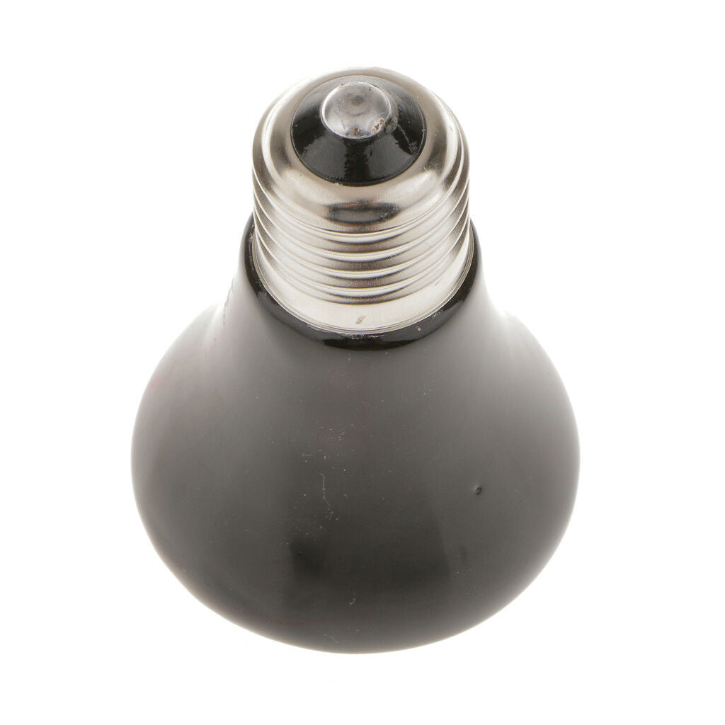25W Reptile Terrarium Infrared Heat Emitter Basking Spot Light Bulb Dia.60mm