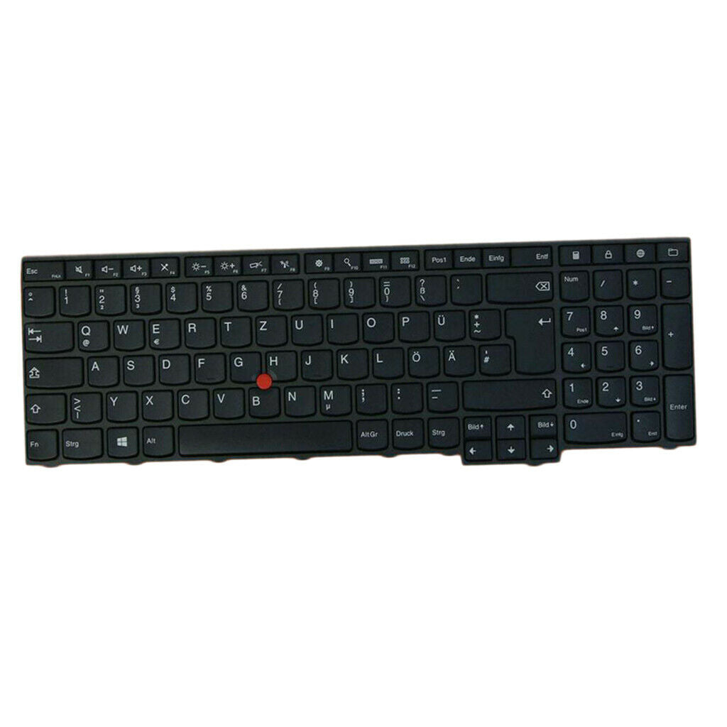 Black DE German PC Laptop Keyboard Keypad for Lenovo Thinkpad E550 E560