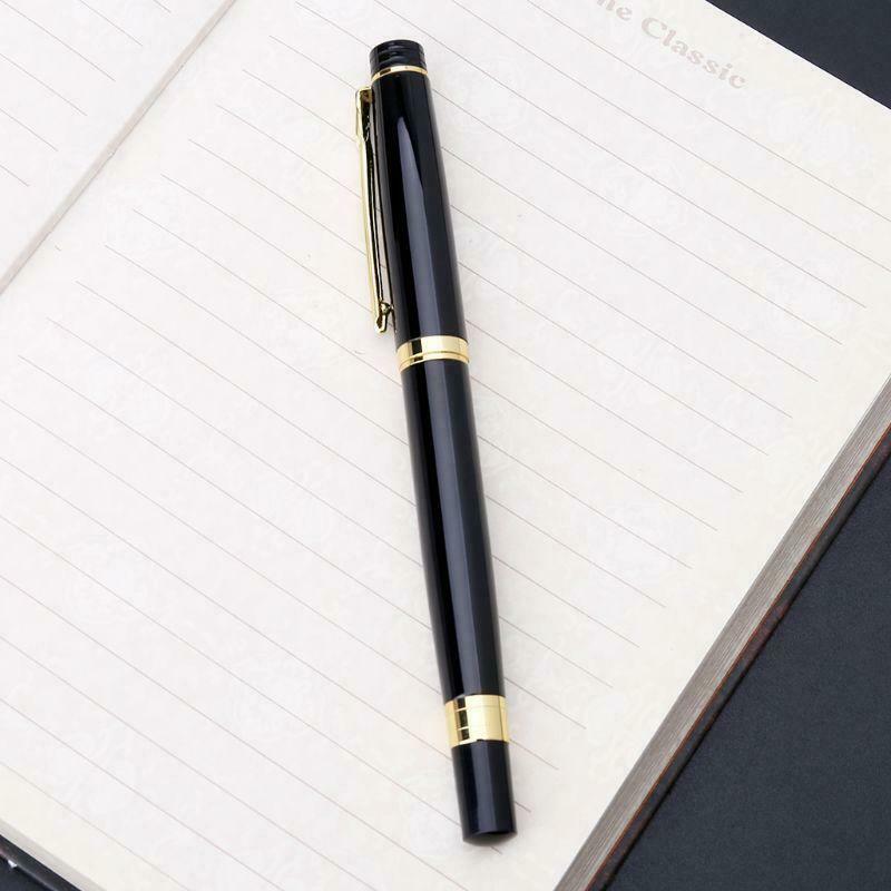 Exquisite Rollerball Pens Black Gel Ink Sign Pen Signature Writing Stationery
