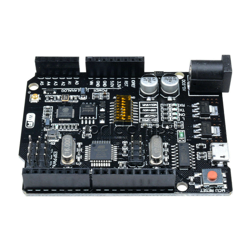 WiFi UNO R3 ATmega328P+ESP8266 (32Mb memory) USB-TTL CH340G For Arduino NodeMCU