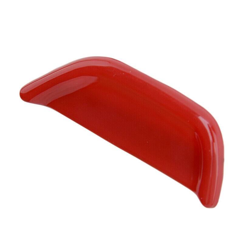 Red ABS Armrest Box Switch Cover Decoration Trim Button Fit For Dodge Challenger