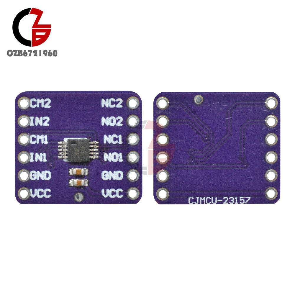Digital TS5A23157 Signals 10Î© SPDT Analog Switch Development Board Module 5.5V