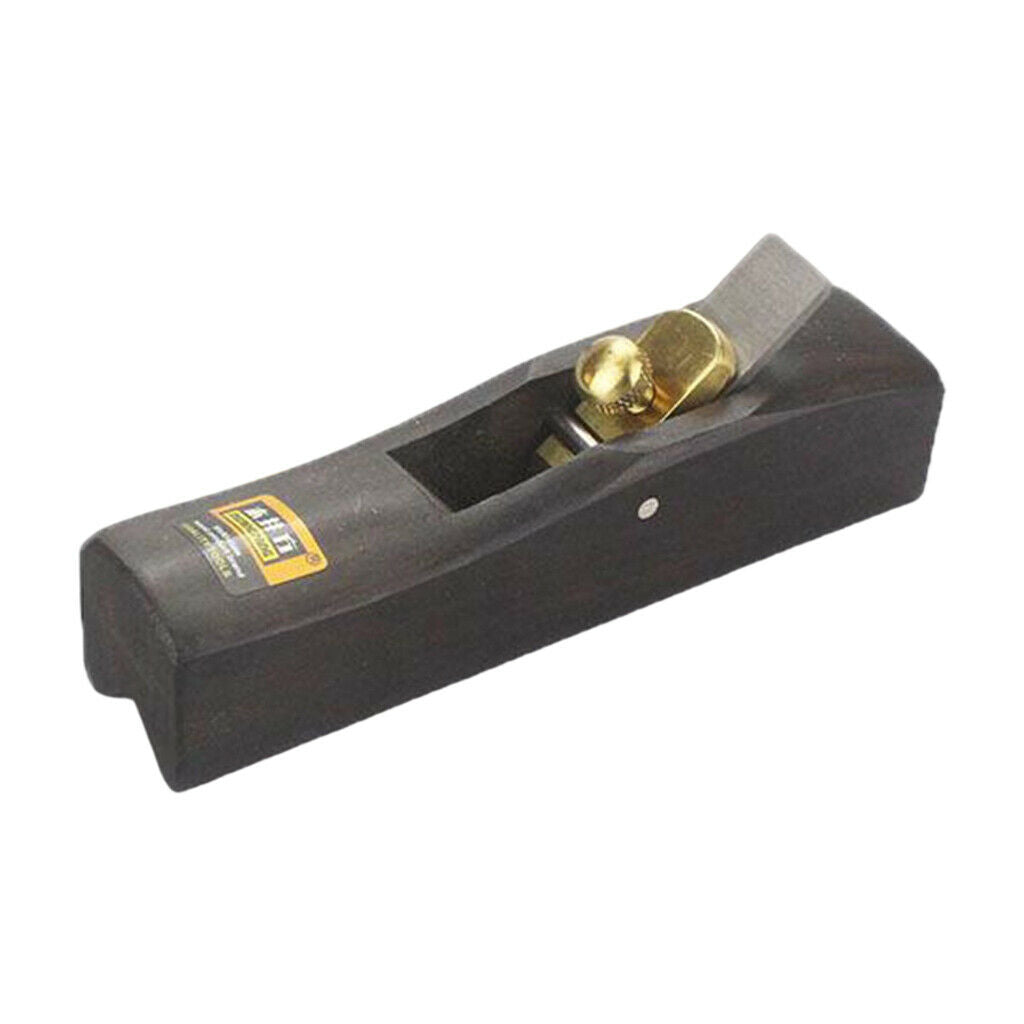Ebony Mini Hand Planer Arc Bottom Edge Corner Plane Grooving Carpenter Tool