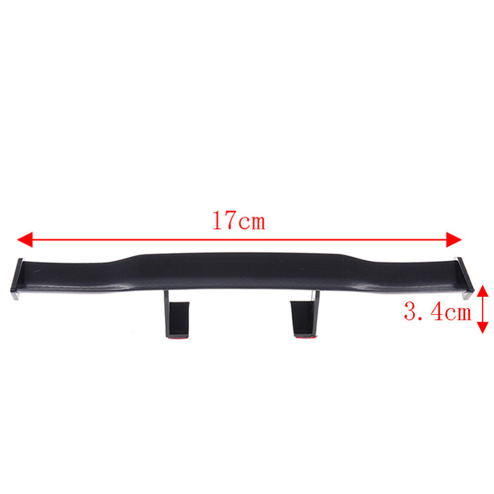 6.7" universal car tail wing gt carbon spoiler mini auto fiber decoratio.l8