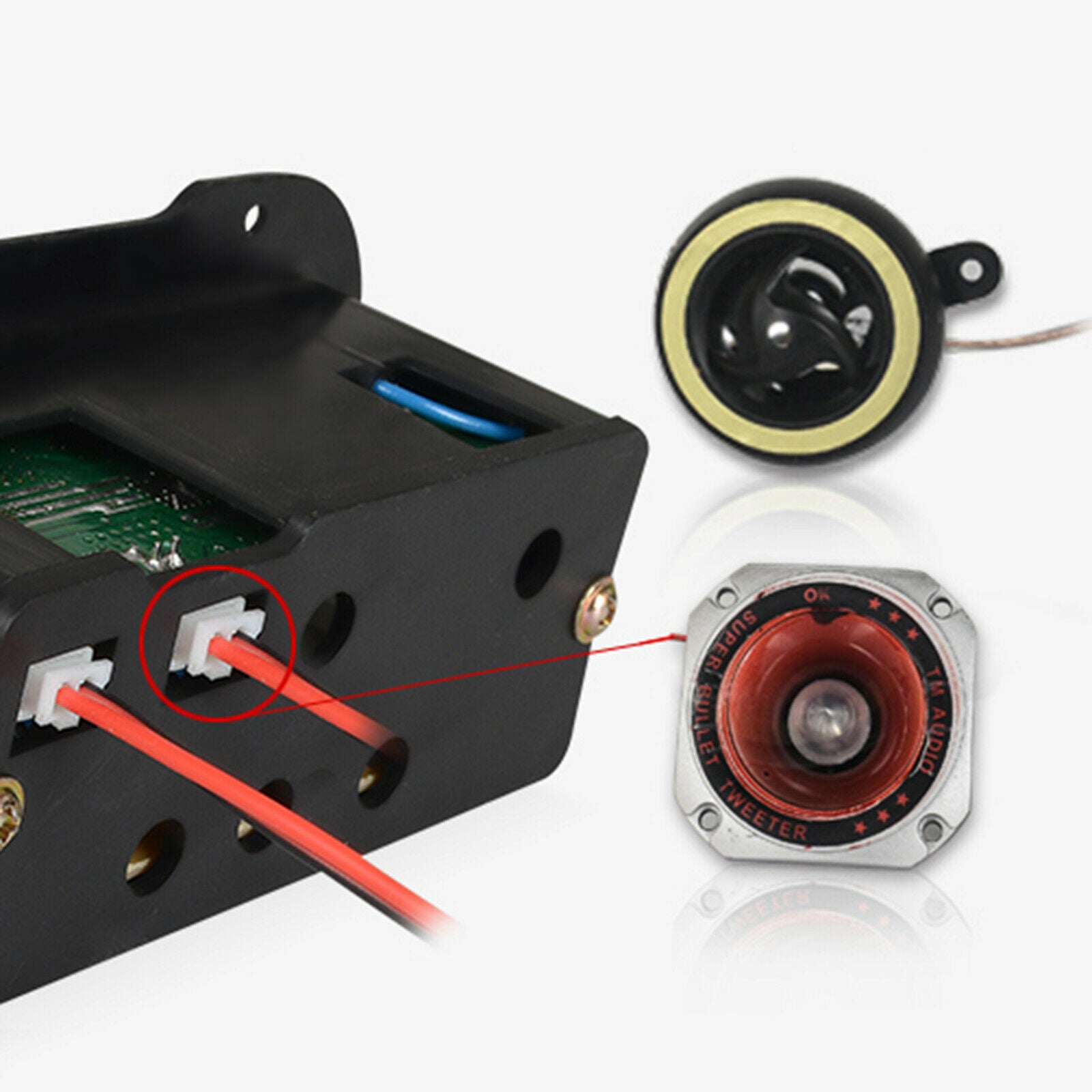 Car Bluetooth Hi-Fi Bass Power Amplifier AMP Mini Digital Speaker Radio DIY
