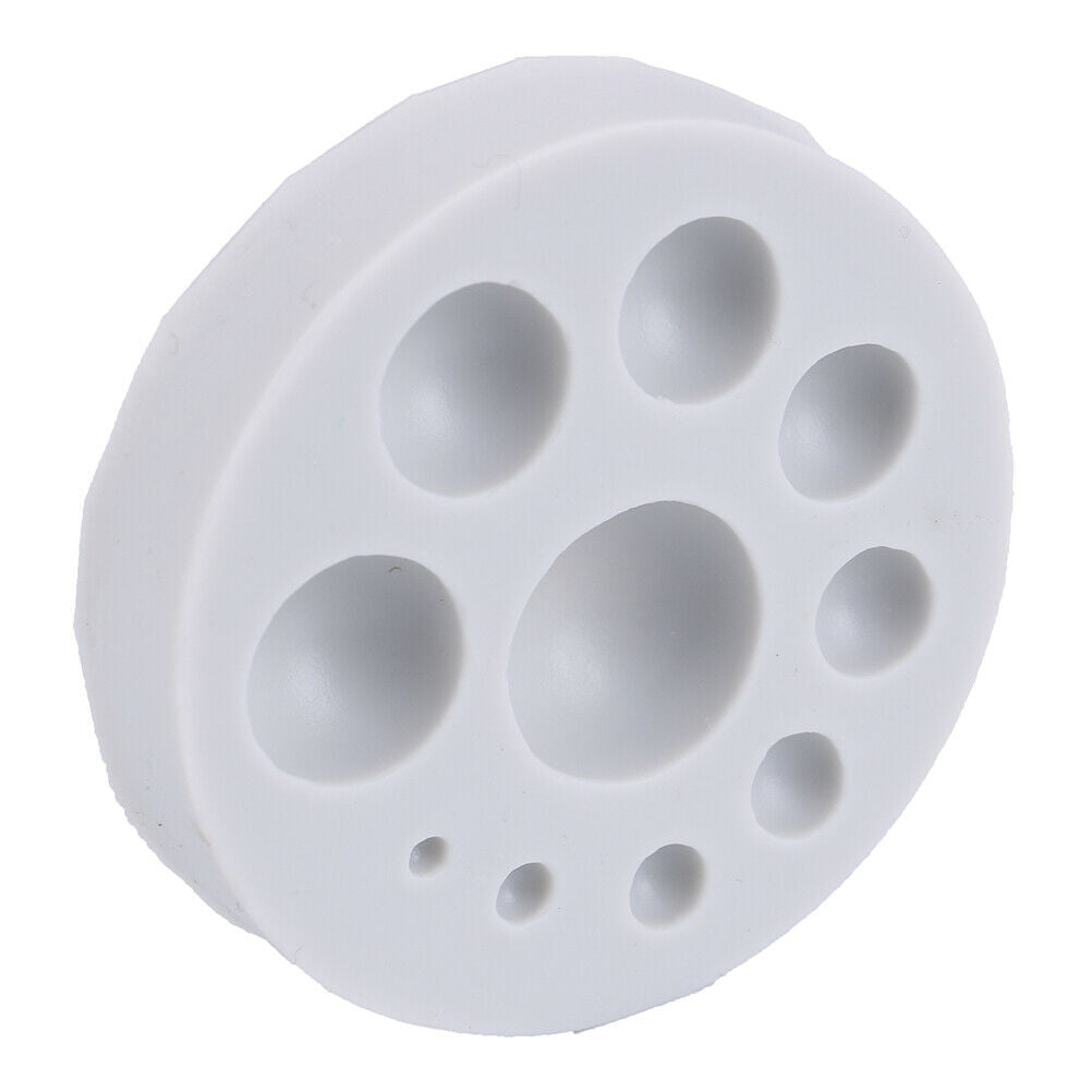 Round cake mold soap mold silicone baking mould for candy chocolate ice l.l8
