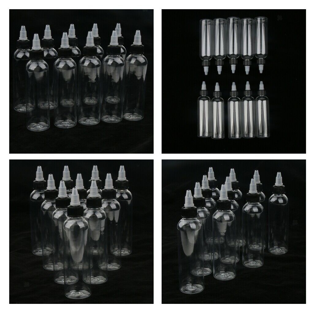 40pcs Empty  Plastic Bottle Oil Dispenser, Paint, Paint Ink