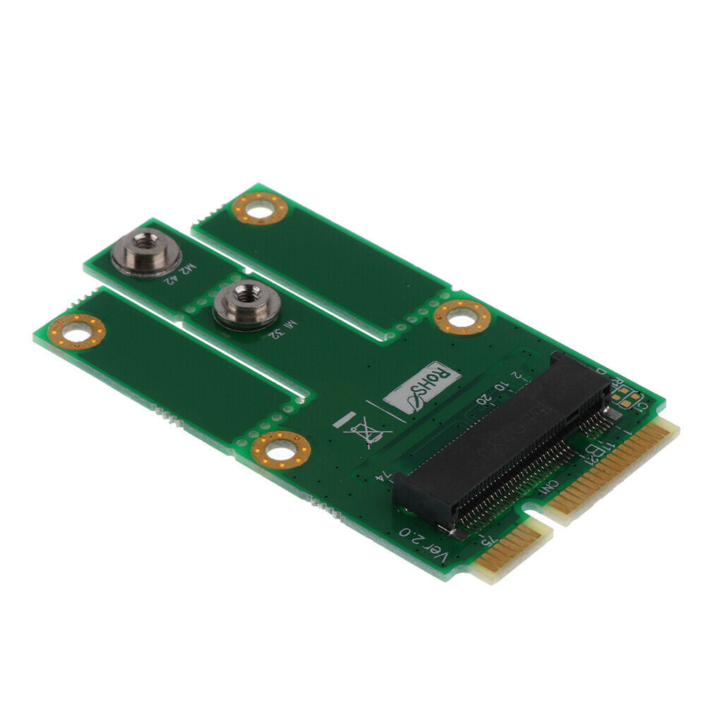 1 piece adapter card M.2 NGFF KEY B to -E 2230/2242 adapter with