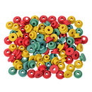 100pcs Red Yellow Green Tattoo Machine Grommets Needles Silicone Nipples Tattoo