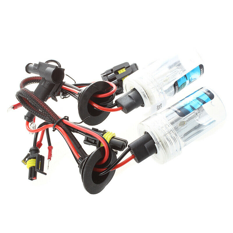 1 Pair Car HID Xenon Bulbs Lights H1 35W 6000K 3000LM - White B4J1J1