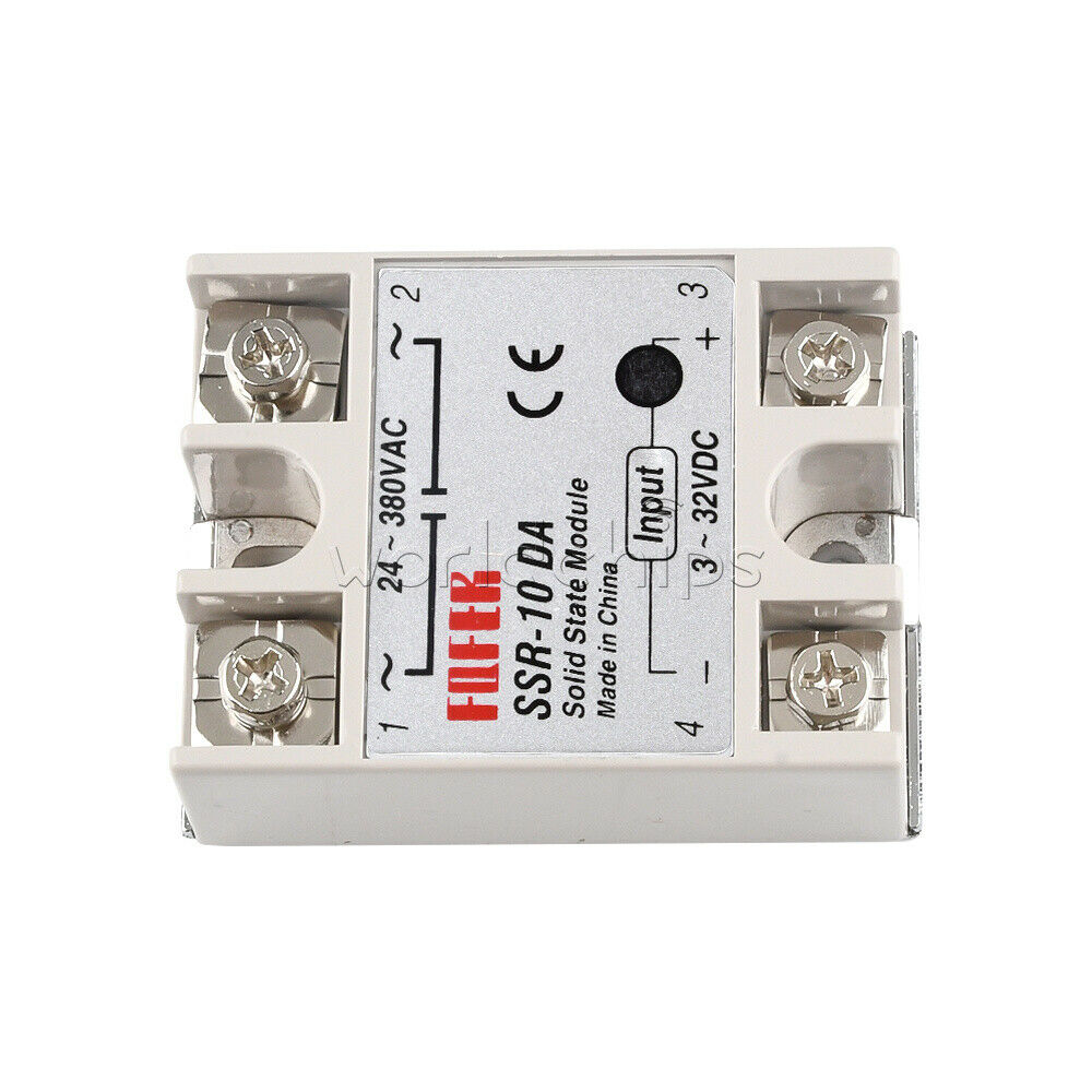 Output 24~380V AC SSR-10DA 10A Solid State Relay Module for Arduino Raspberry Pi