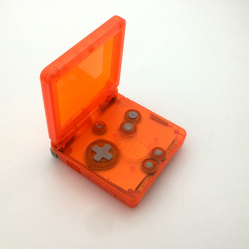 Transparent Orange Housing Cover For Nintendo Gameboy Advance SP GBA SP Shell