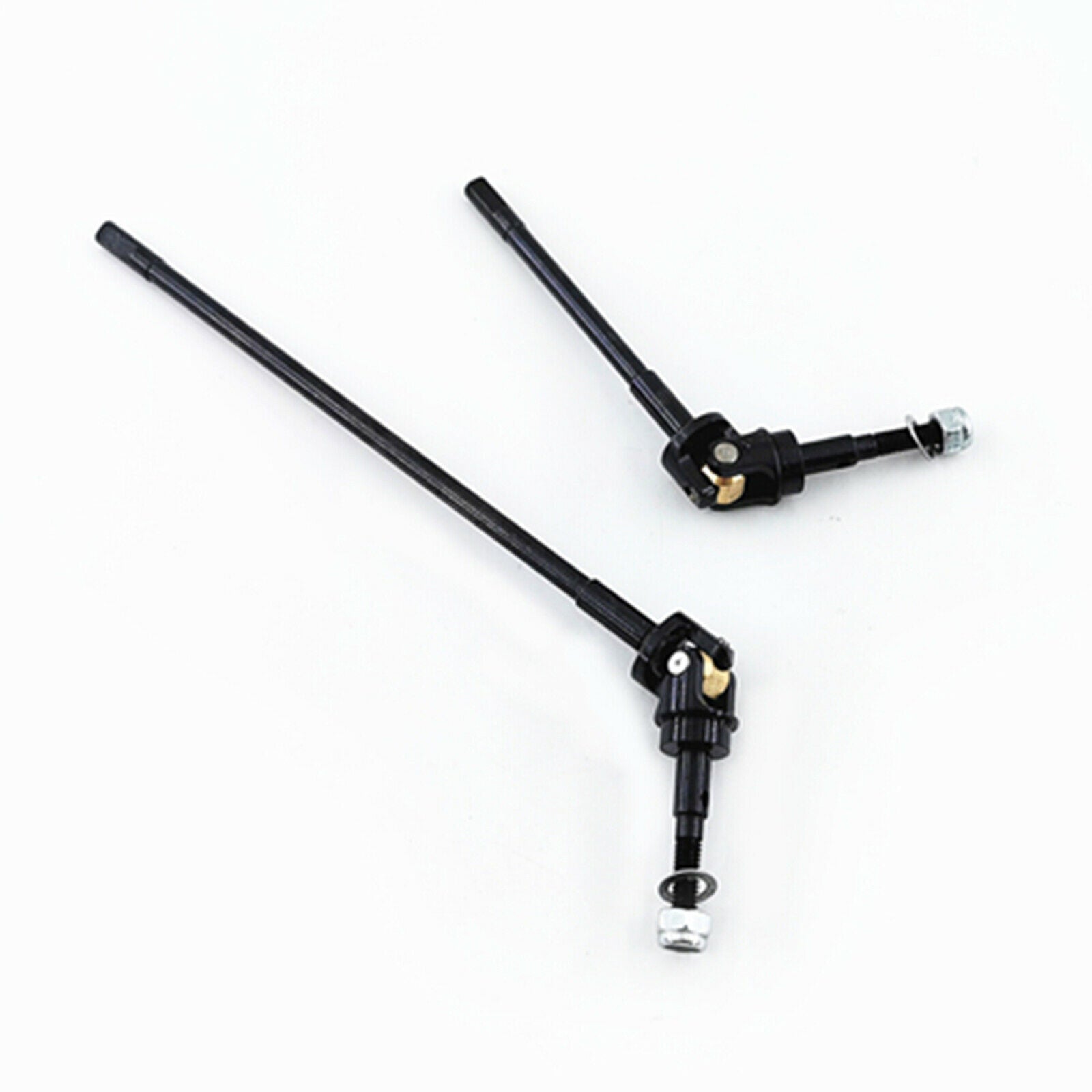 2 Pieces RC Car Front Axle Drive Shaft for Axial Wraith 1/10 RC Crawler