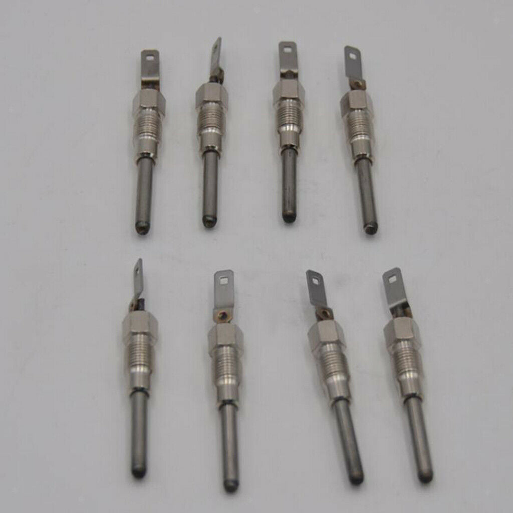 8pcs 6.5 L 6.2 L Start Glow Plugs Kits Set Fit For Chevy GMC Hummer OEM
