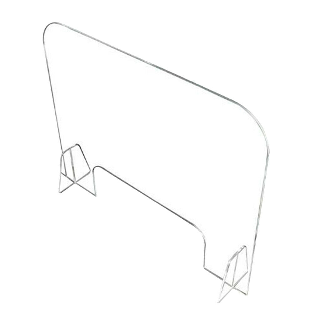 Sneeze Guard Clear Divider Guard Barrier Office Desk Shield Screen 24"x20"