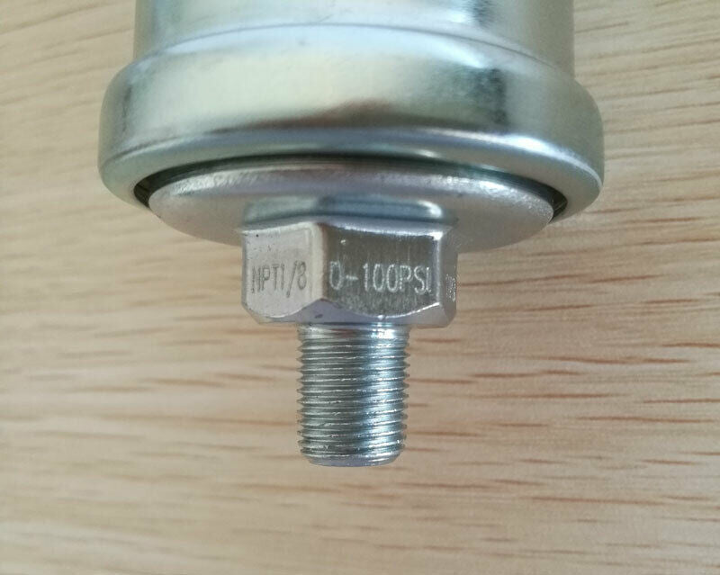 Oil Pressure Sender 0-100 psi  240-33 ohms w/20 psi Low Alarm Switch 1/8â€-27 NPT
