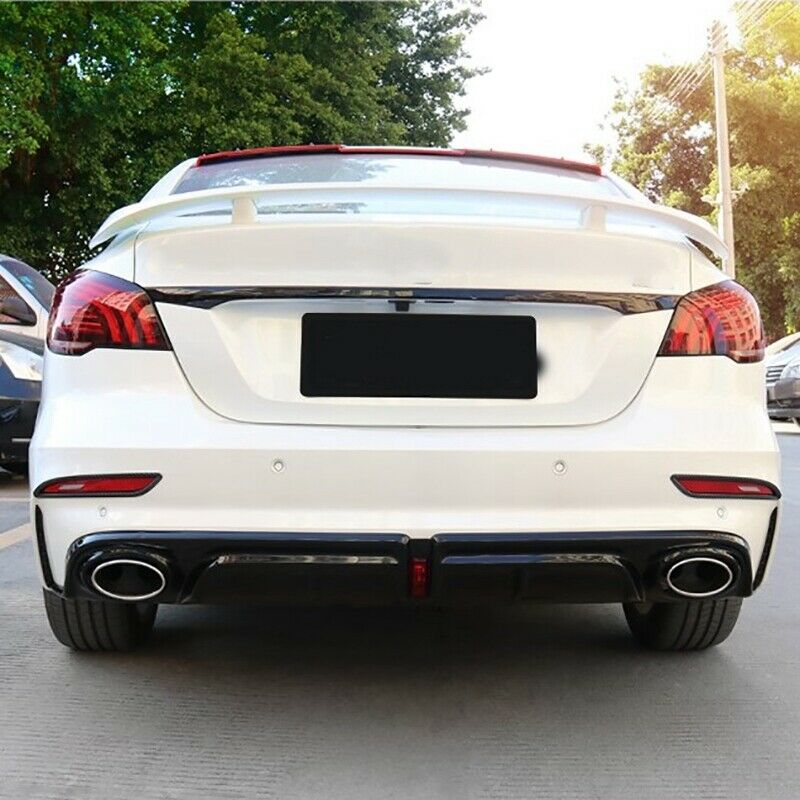 for MG 6 MG6 2020 2021 Carbon Fibre Car Rear Fog Light Lamp Decorative e Co9W3