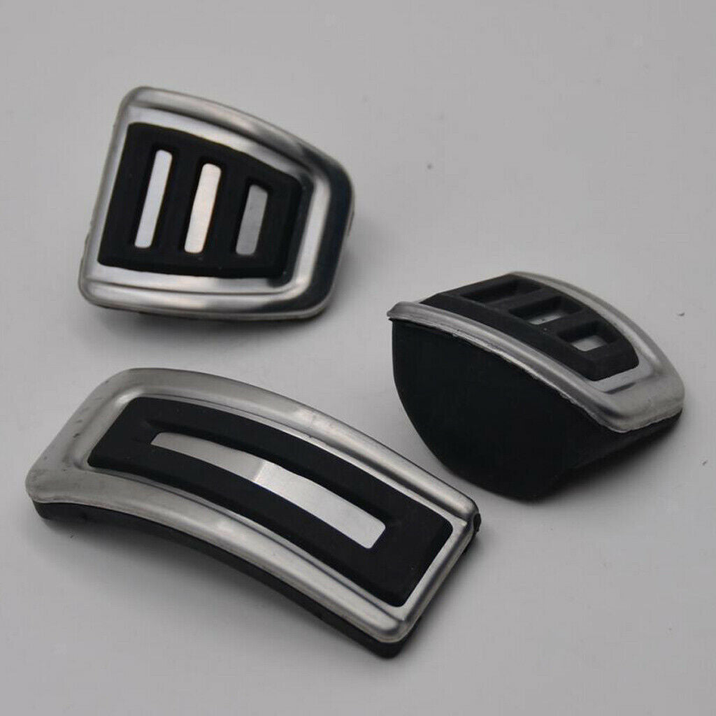 Car Stainless Steel Brake Pedals Set for Polo Bora   Golf IV   MK4