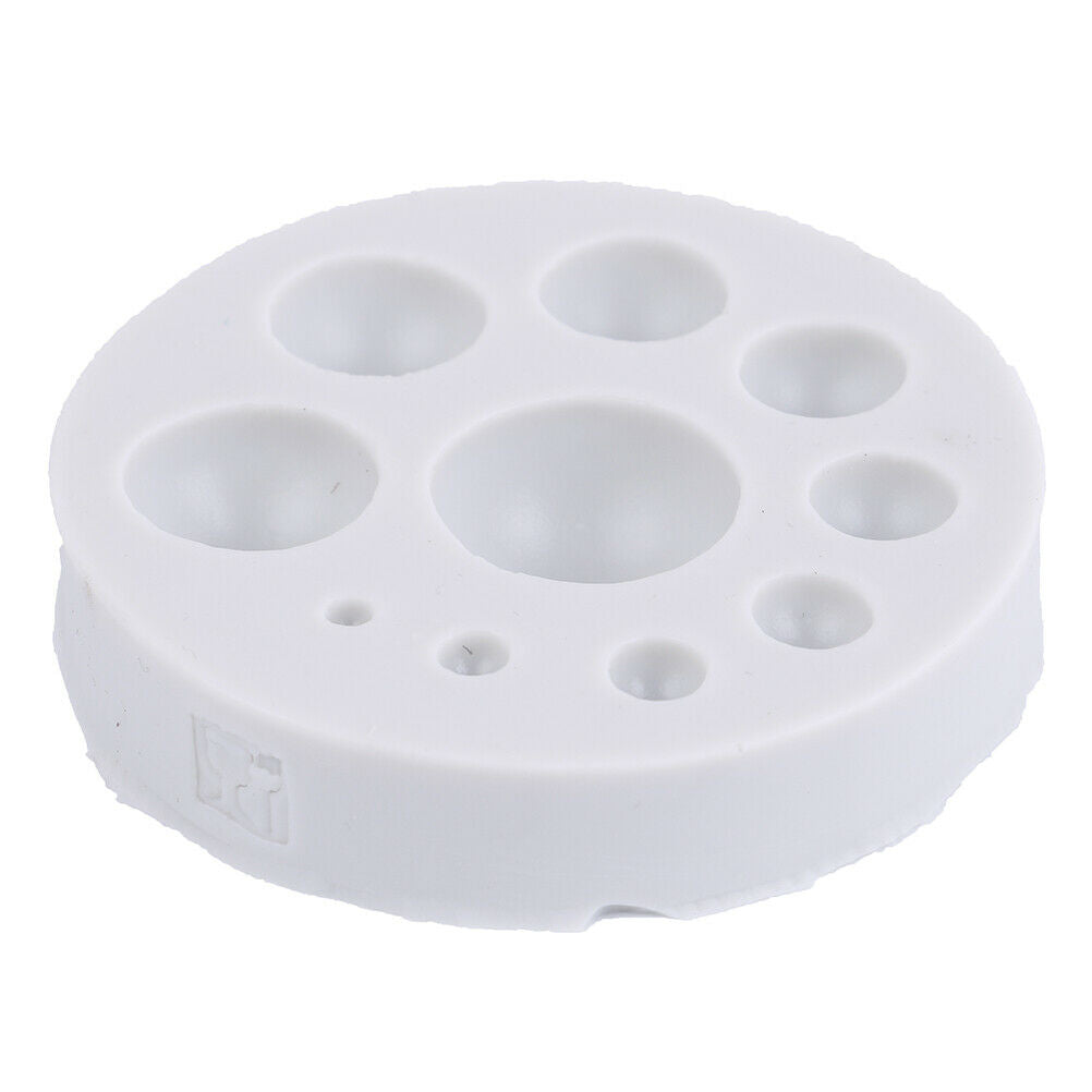 Round cake mold soap mold silicone baking mould for candy chocolate ice l.l8