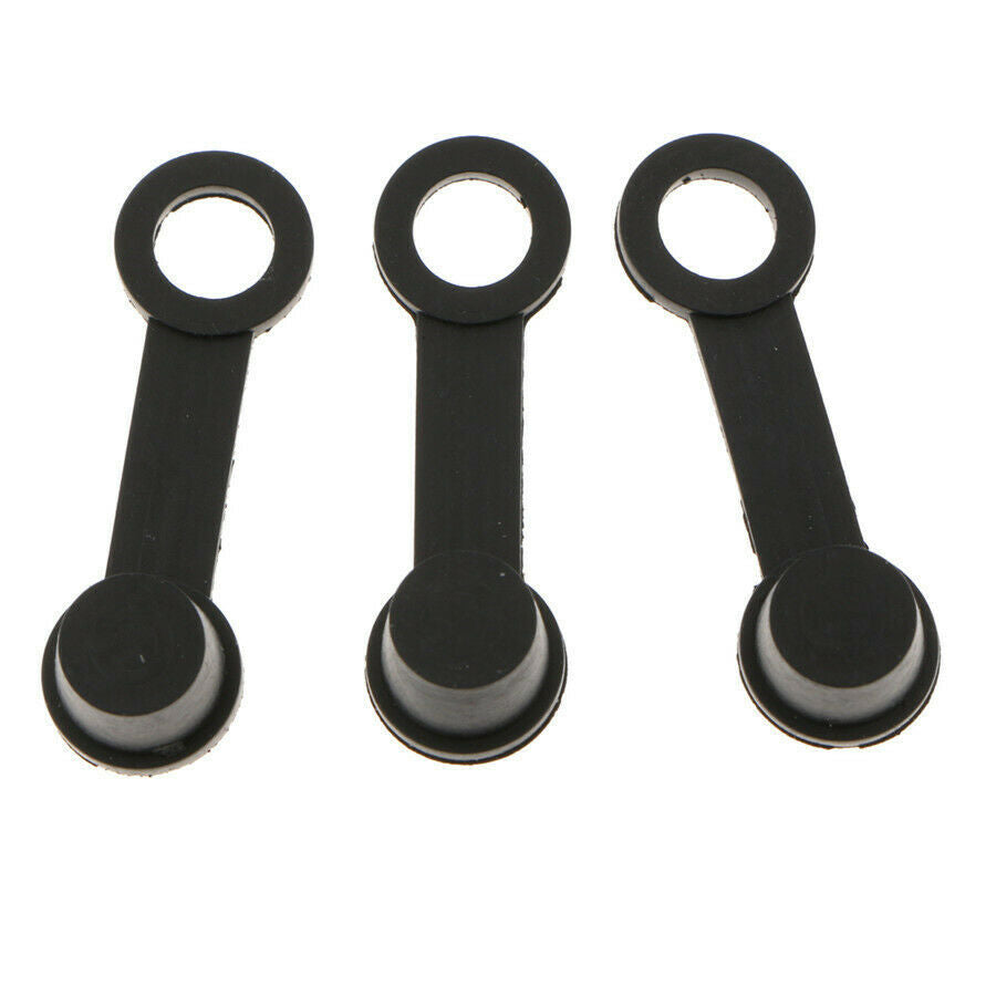 150* Brake Bleeder Screw Caps Rubber Dust Cover Bleeder Valve For 6mm Screws