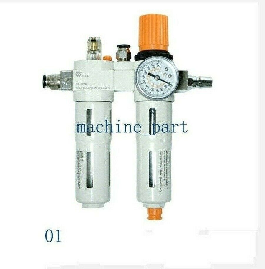 Tire Changer 1/4" Air Unit Filter Regulator Lubricator Pneumatic 1set