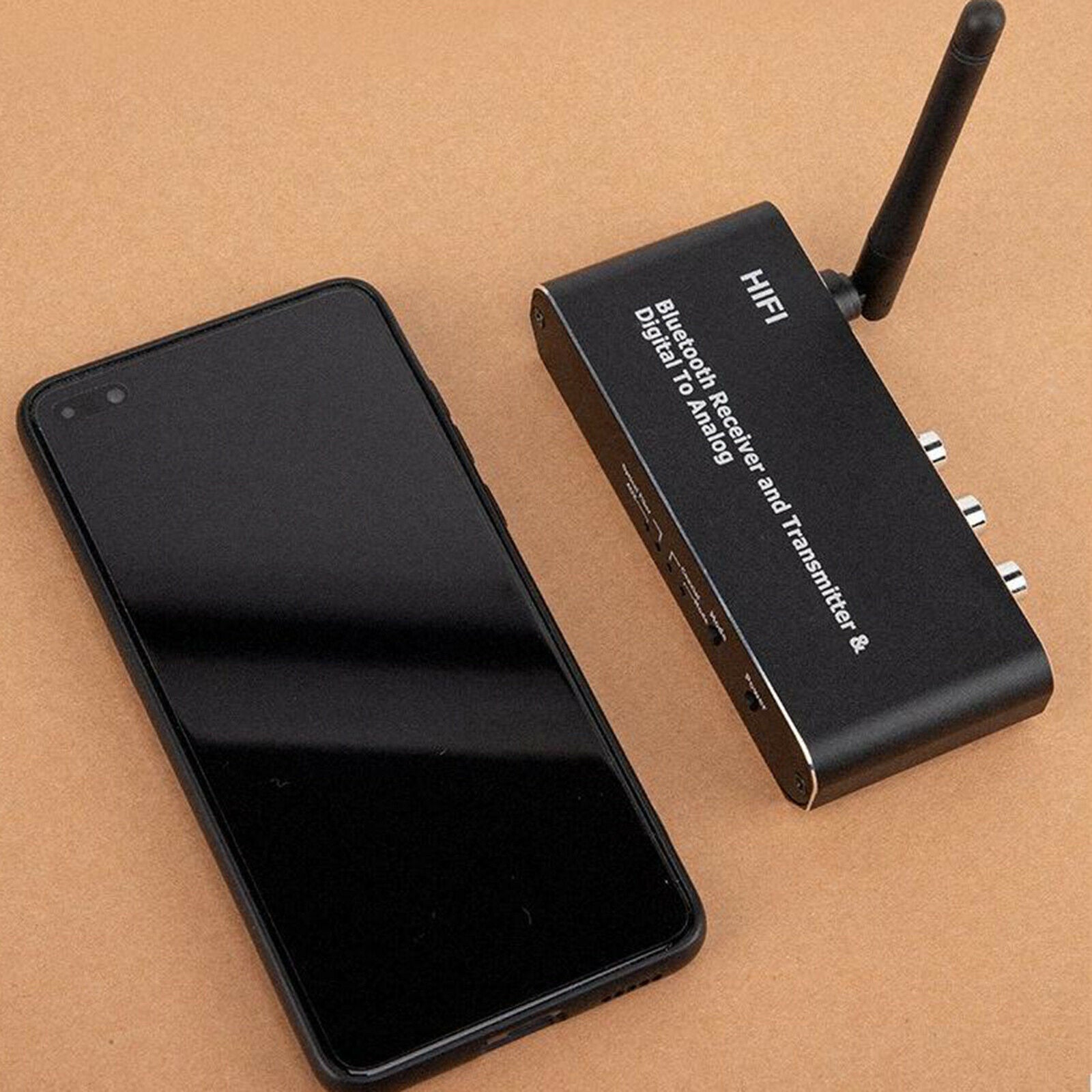 D09 Bluetooth 5.0 Transmitter Receiver, Bluetooth Adapter with 3.5mm AUX Stereo