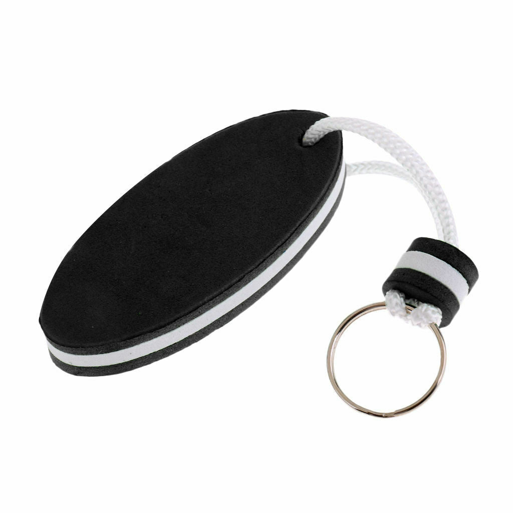 5 Pieces Oval Shaped EVA Foam Floating Key  Boat Keychain NEW
