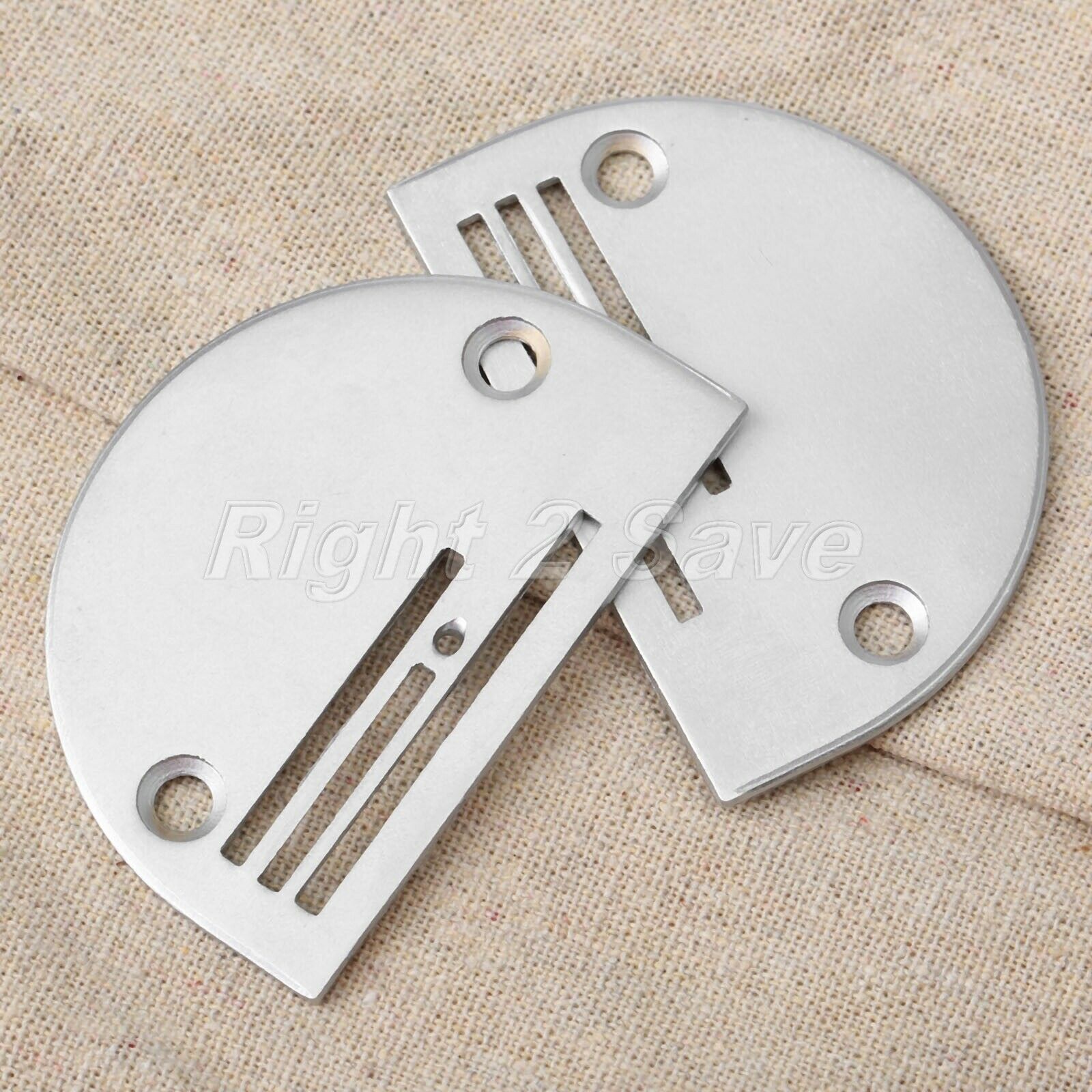 Industrial Sewing Machine Needle Plate B18 Chamfer Edges Pinhole Design Steel