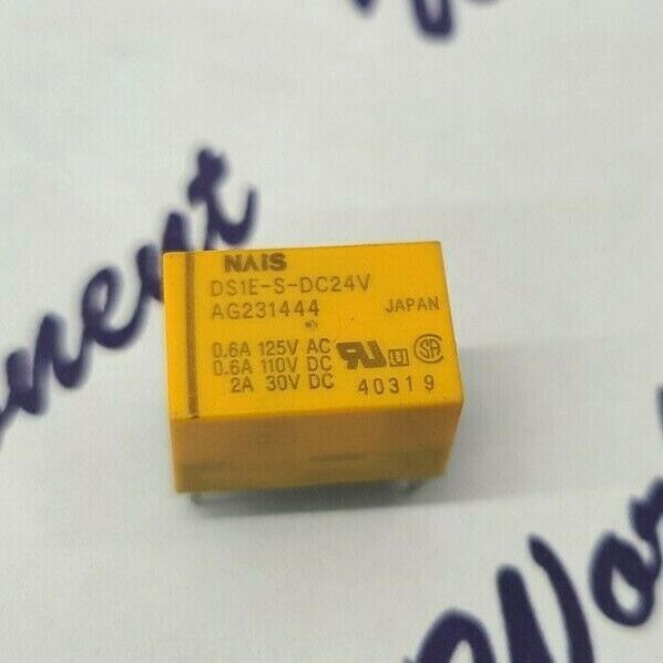 1pcs -  NAIS DS1E-S-DC24V AG231444V Relay - / 0.6A110VDC/2A30V
