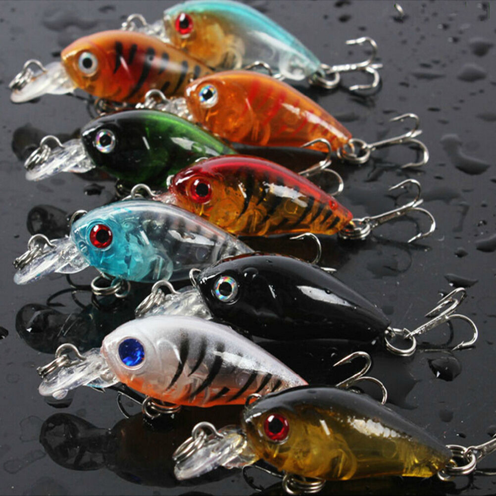 Fishing Lures Baits Vivid Crankbaits Hooks Minnow Baits Tackle 4.5cm/4g .l8
