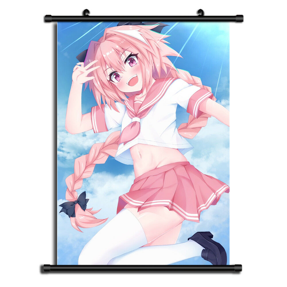 astolfo fate grand order Anime Wall Art Home Decoration Scroll Poster