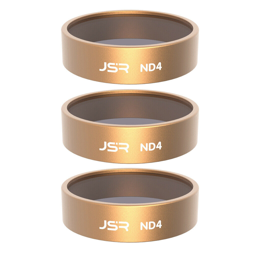 3x Waterproof Camera Lens Filter Protector For