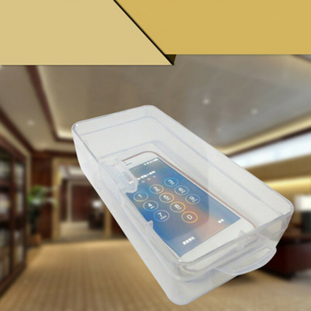 Multipurpose Tools Transparent Plastic Container 19.5 X9 X 4.5 Cm