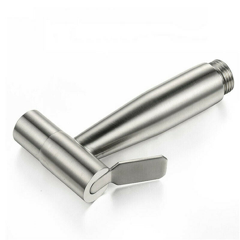 Toilet Bidet Spray Stainless Steel Handheld Shattaf Bathroom Sprayer Shower Head