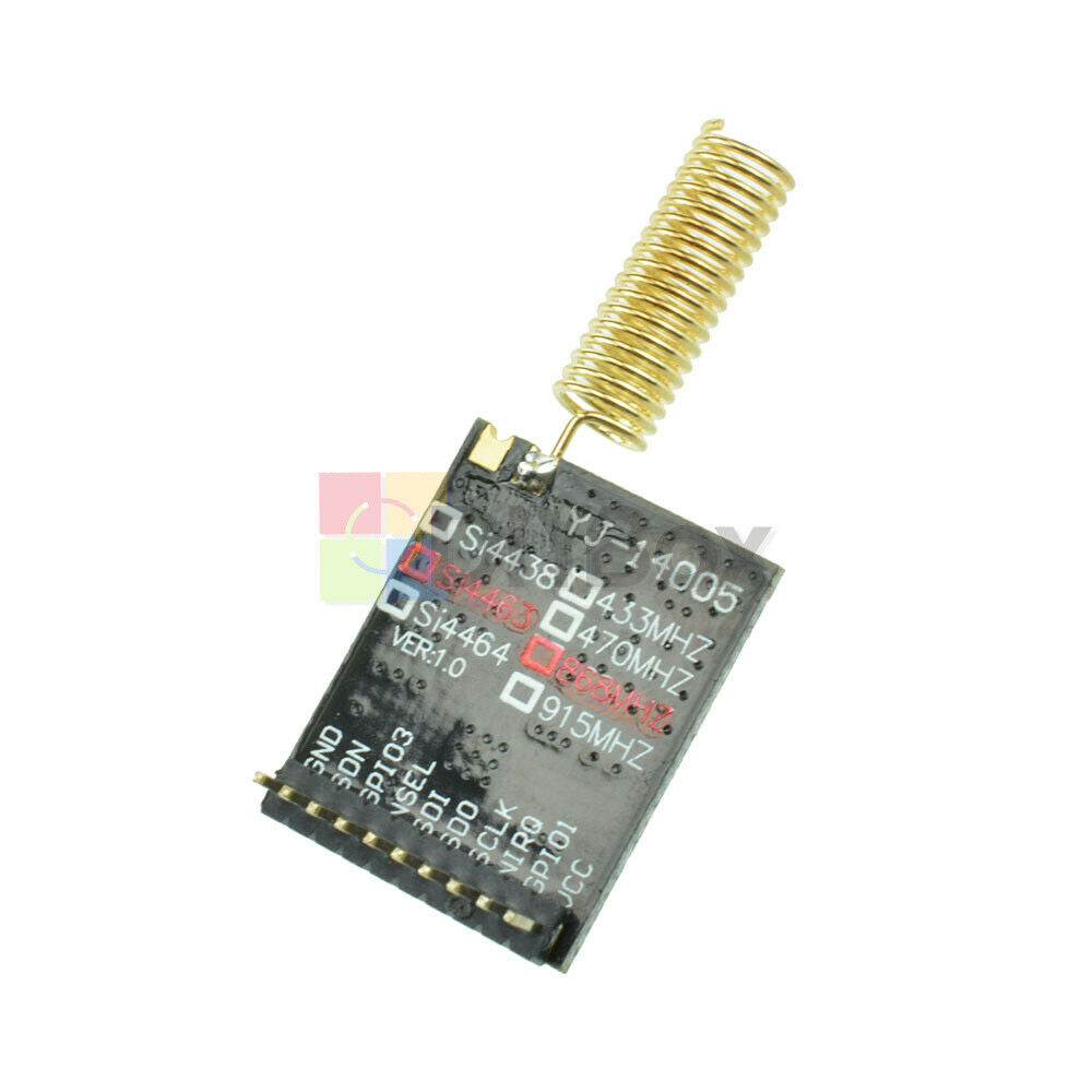 Hot SI4463 Wireless WIFI Module 868MHZ NRF905 /SI443238/CC11101 DIY